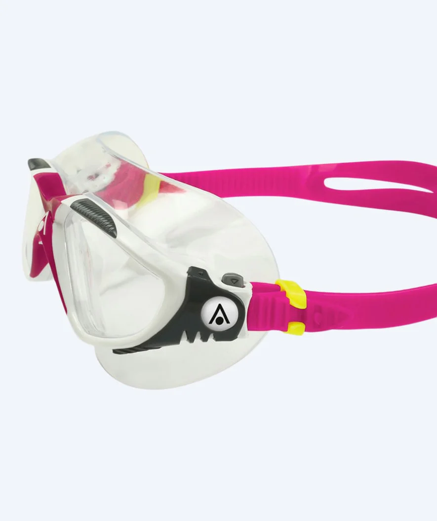 Aquasphere swim mask for women - Vista - White/pink - Image 4