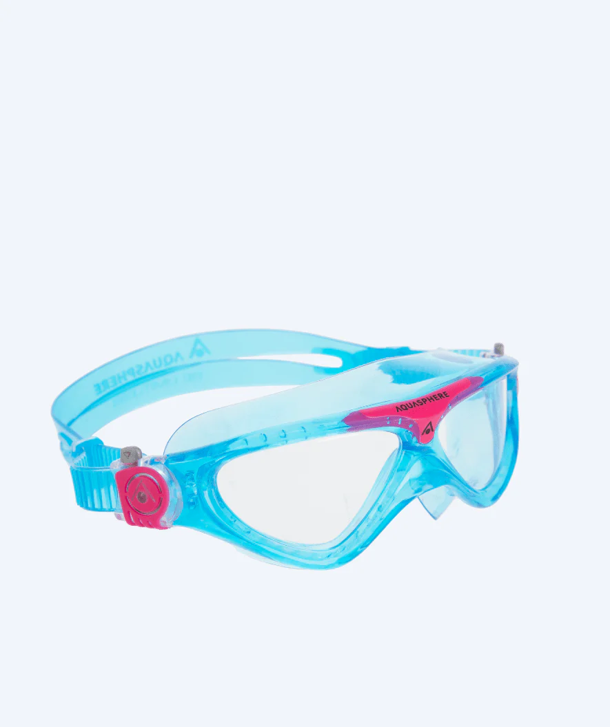 Aquasphere swim mask for kids (from 3 years) - Vista - Clear/pink - Image 3