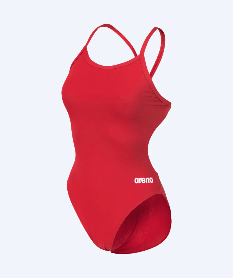 Arena swimsuit for women - Team Challenge Solid - Red - Image 6