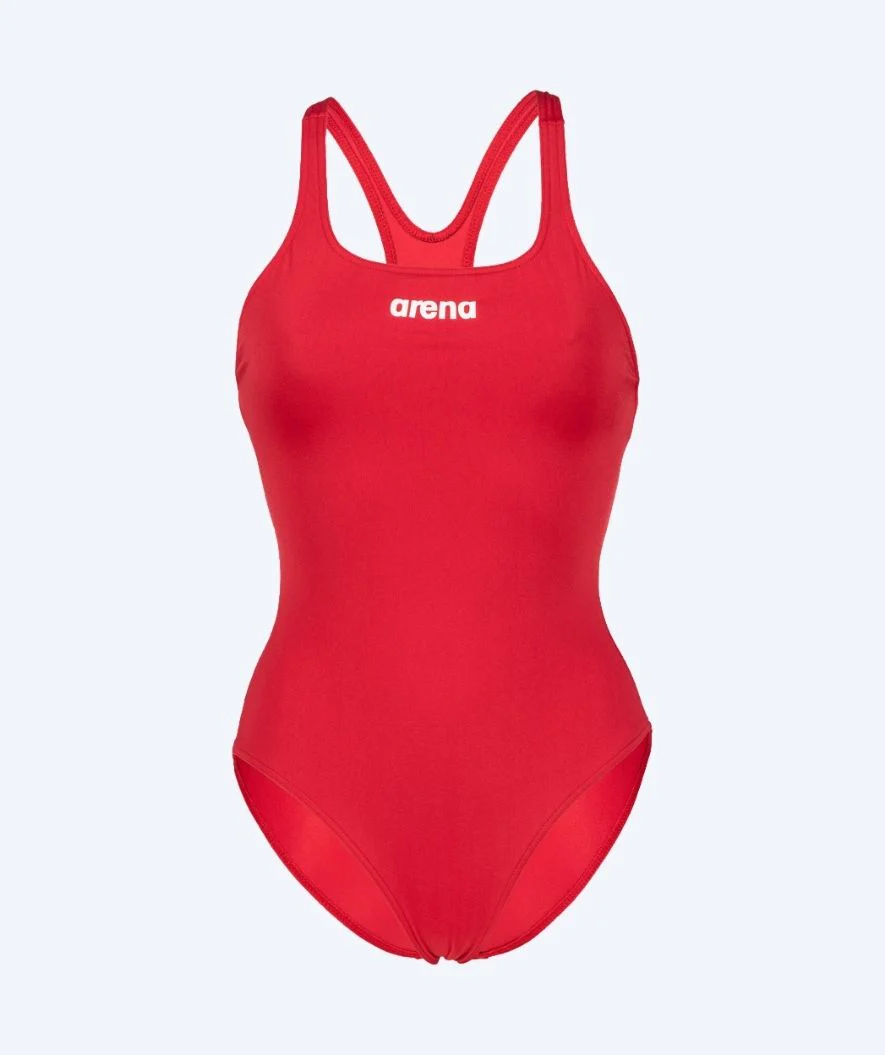 Arena swimsuit for women - Team Swim Pro Solid - Red - Image 4