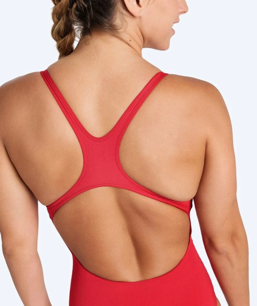 Arena swimsuit for women - Team Swim Pro Solid - Red - Image 8