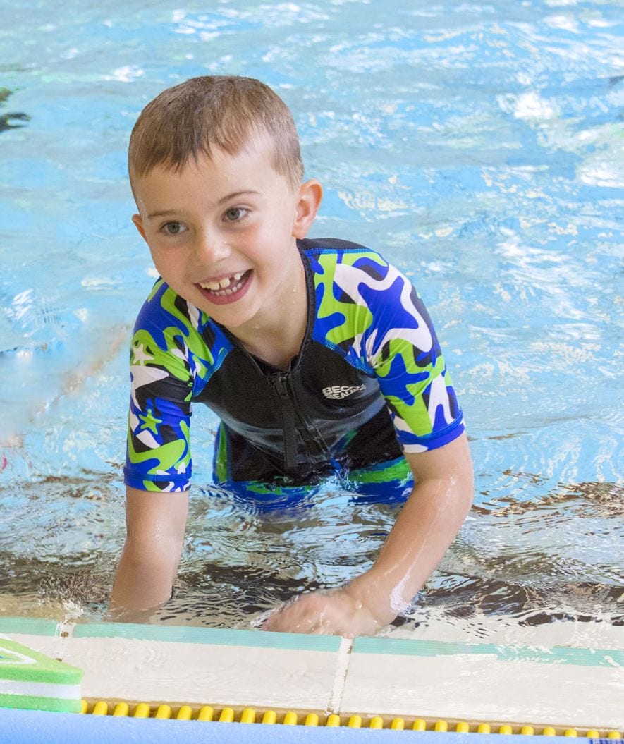 Beco neoprene wetsuit for kids - Shorty - Blue/green - Image 3