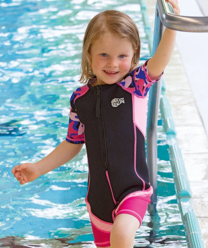 Beco neoprene wetsuit for kids - Shorty - Pink - Image 3
