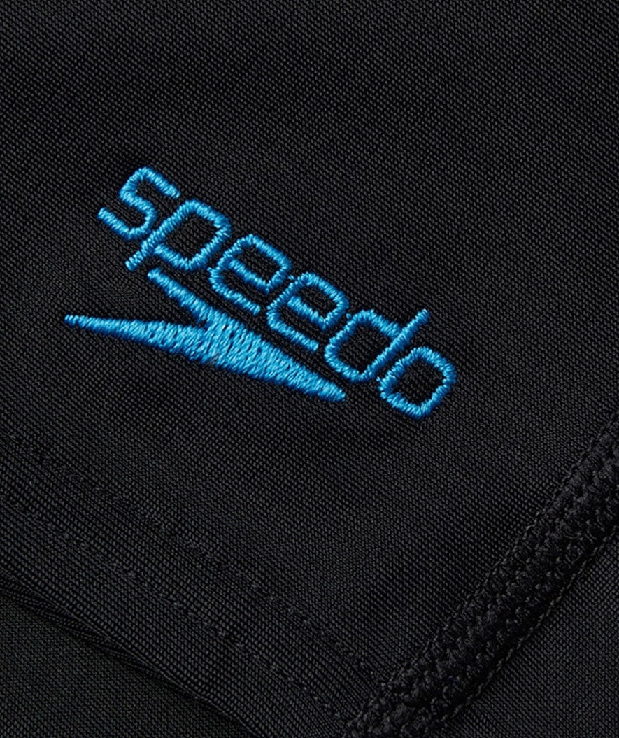 Speedo aquashorts for boys - Allover Panel - Black/light blue - Image 6