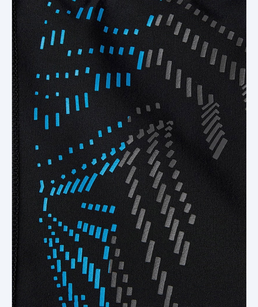 Speedo aquashorts for boys - Allover Panel - Black/light blue - Image 7