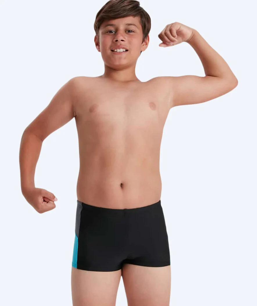 Speedo aquashorts for boys - Dive - Black/grey - Image 3