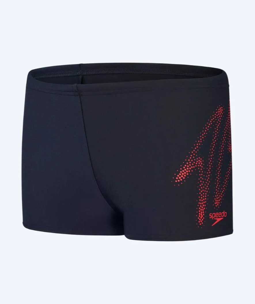 Speedo aquashorts for boys - Hyperboom Placement - Blue/red - Image 5