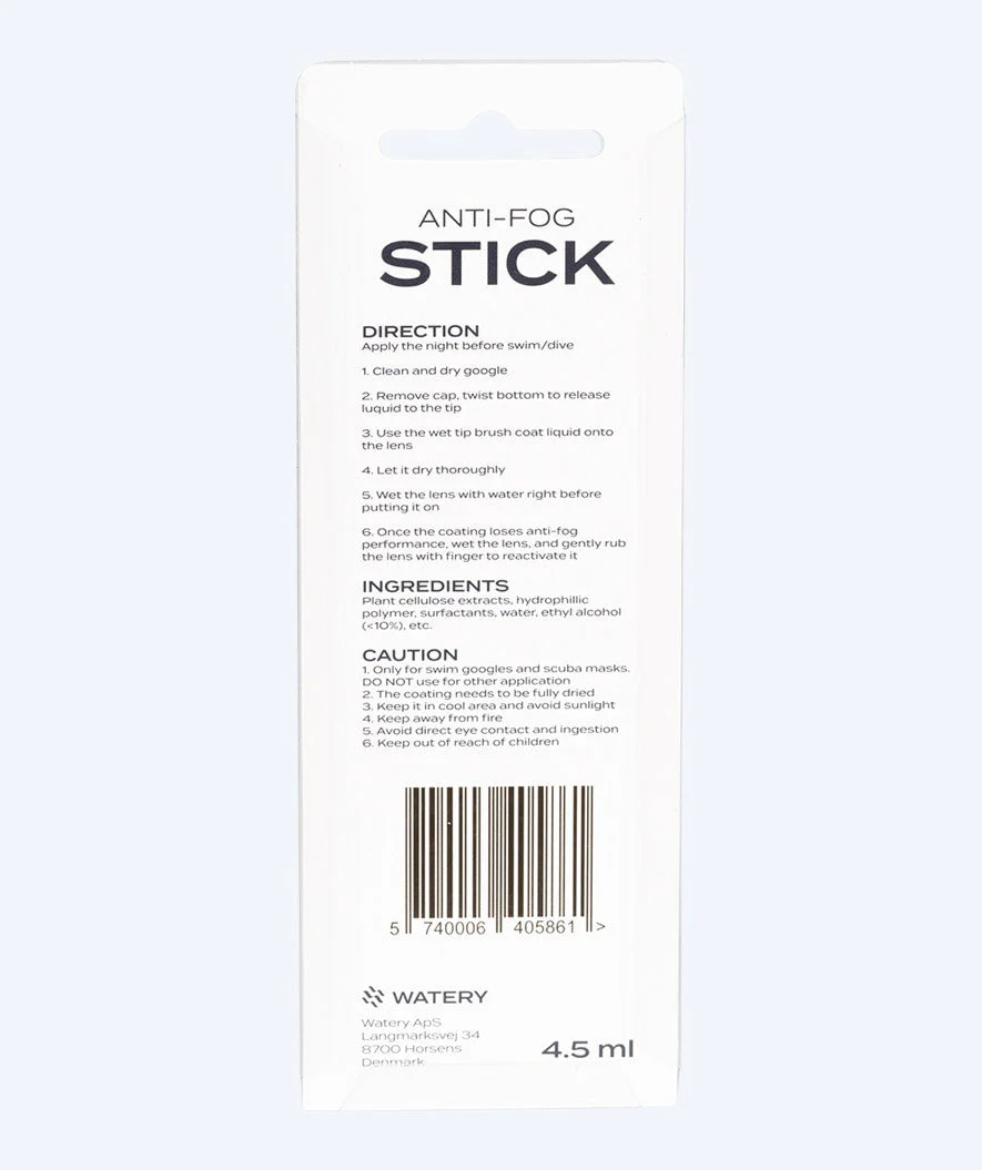 Watery Anti Fog stick for swimming goggles - Image 4