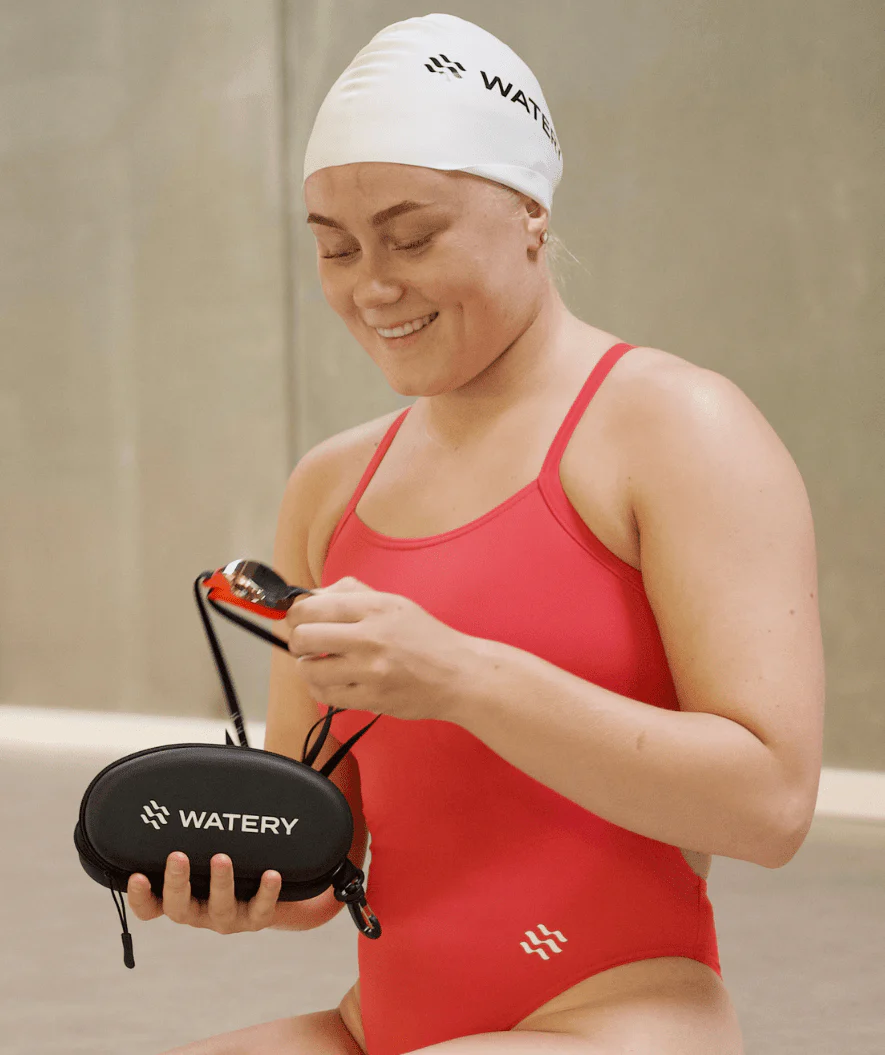 Watery swim goggles case - Active - Purple - Image 4