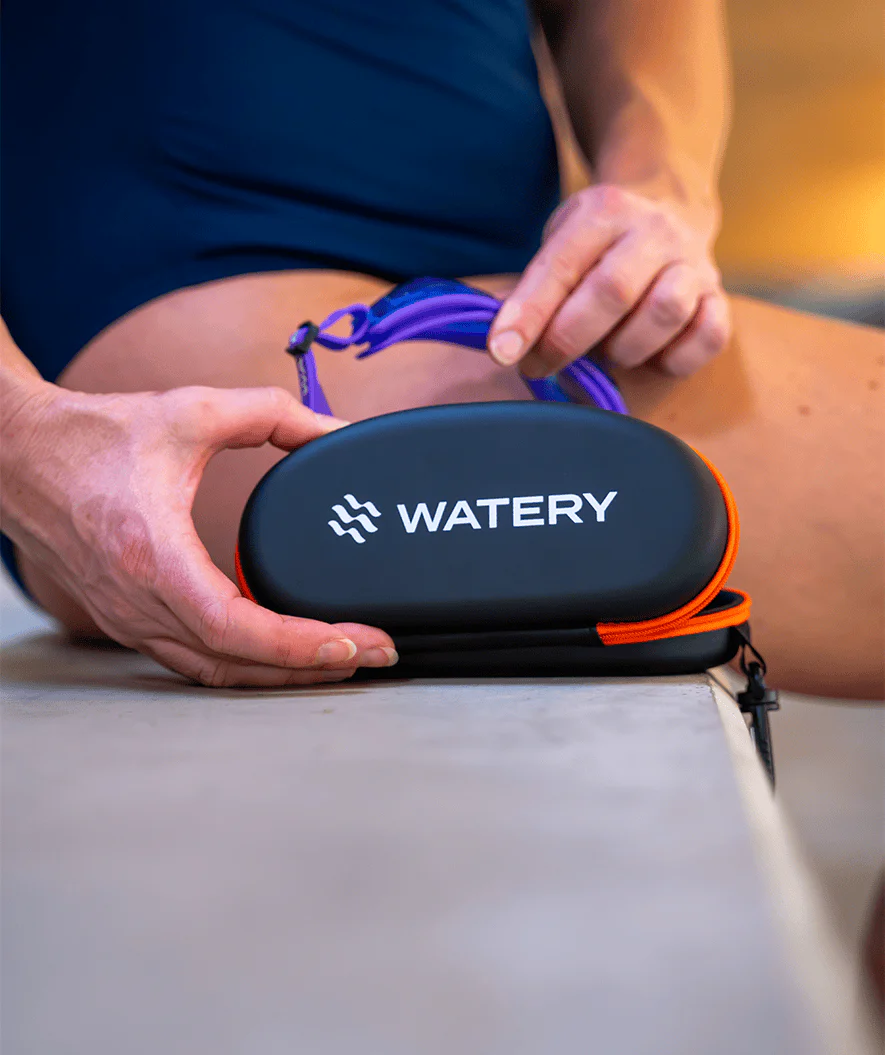 Watery swim goggles case - Active - Purple - Image 8