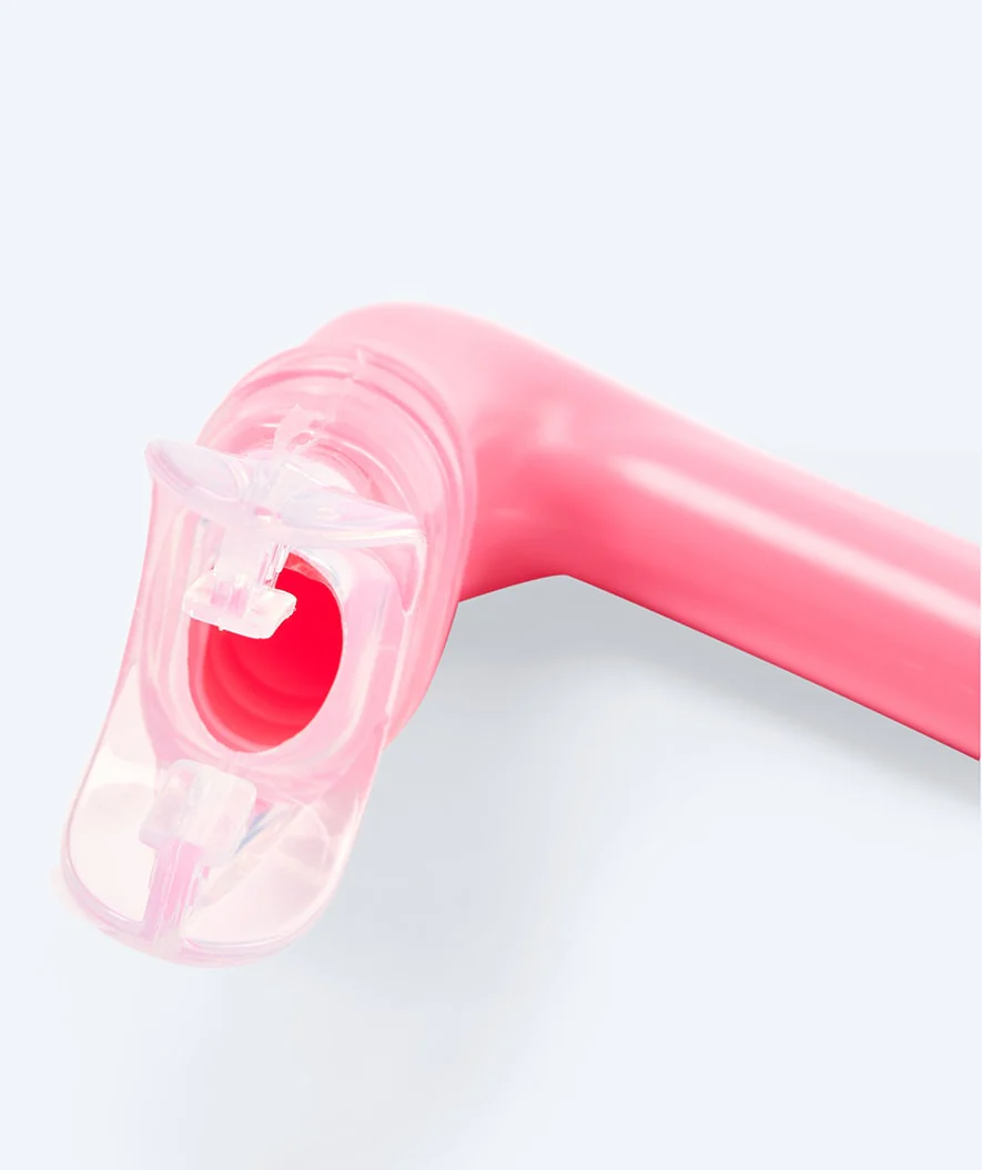 Watery center snorkel for junior (10-15) - Hydrolite - Pink - Image 3