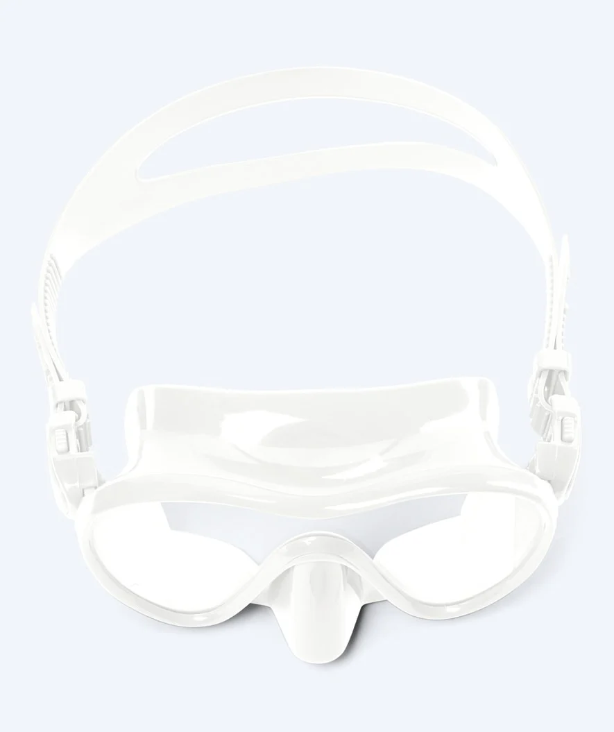 Watery diving mask for adults (from 12 years) - Cliff - White - Image 5
