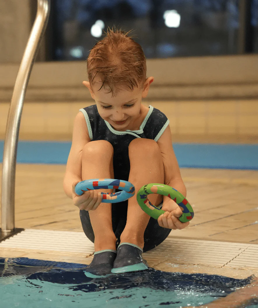 Watery diving ring - 13cm - Green - Image 3