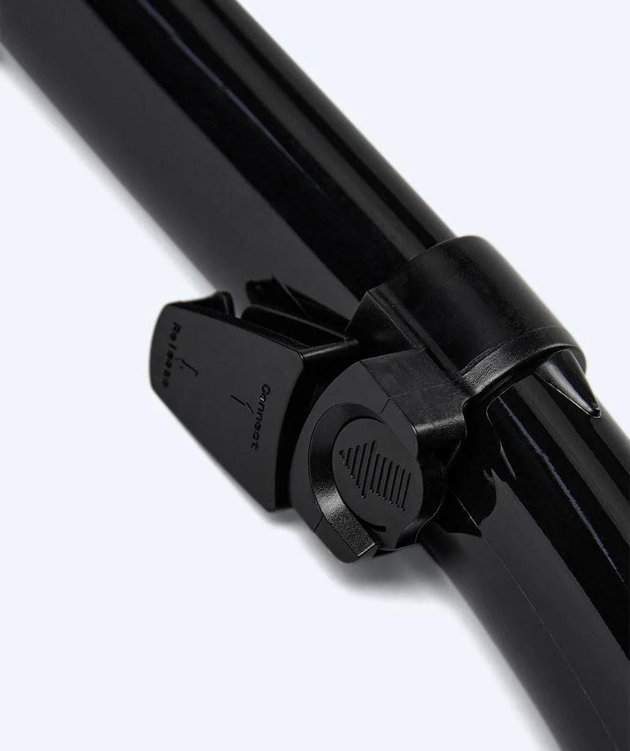 Watery full-dry snorkel for adults - Hudson - Black - Image 4