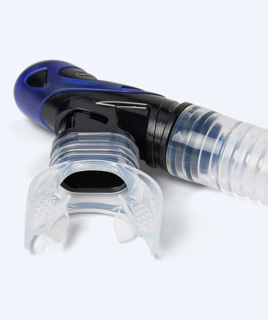 Watery full-dry snorkel for adults - Hudson - Blue - Image 5