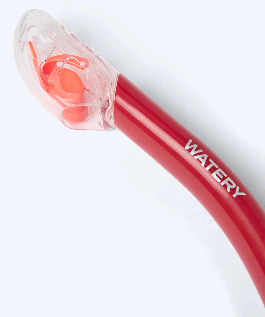Watery full-dry snorkel for adults - Hudson - Red - Image 3