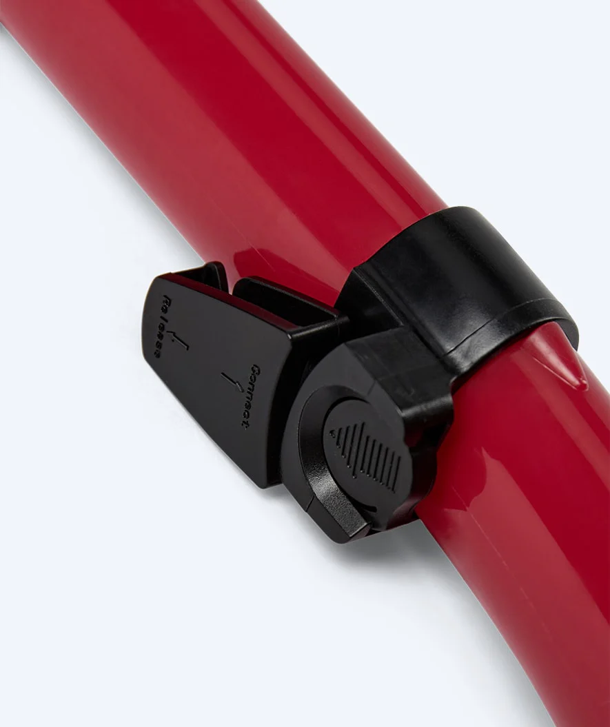 Watery full-dry snorkel for adults - Hudson - Red - Image 4