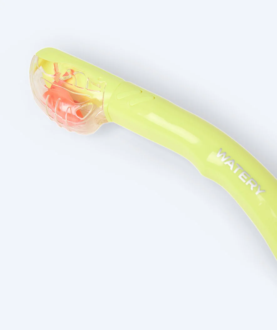 Watery full-dry snorkel for adults - Hudson - Yellow - Image 3