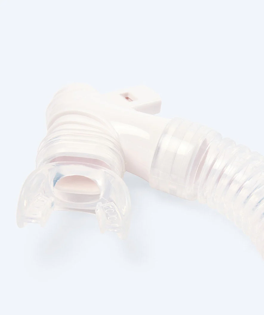 Watery full-dry snorkel for kids - Triton - Red - Image 3