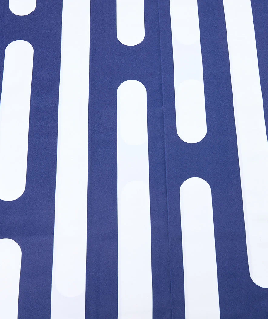 Watery microfiber towel - Eco Nebraska - Purple - Image 3