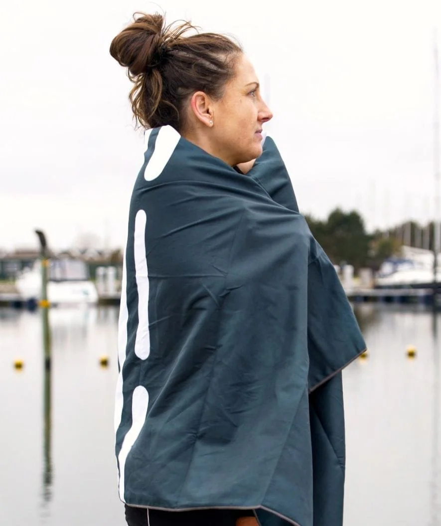 Watery microfiber towel - Eco Nebraska - Sand - Image 4