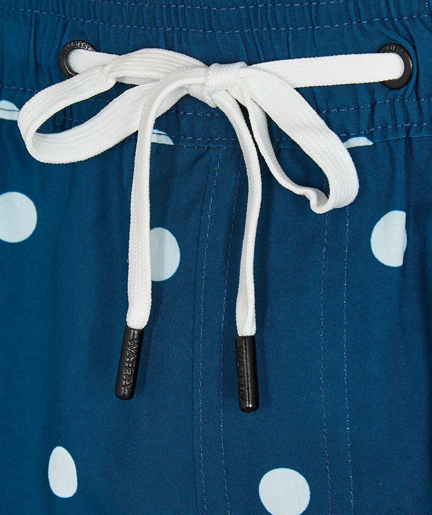 Watery swim shorts for men - Clifford Eco - Dark blue/white - Image 11