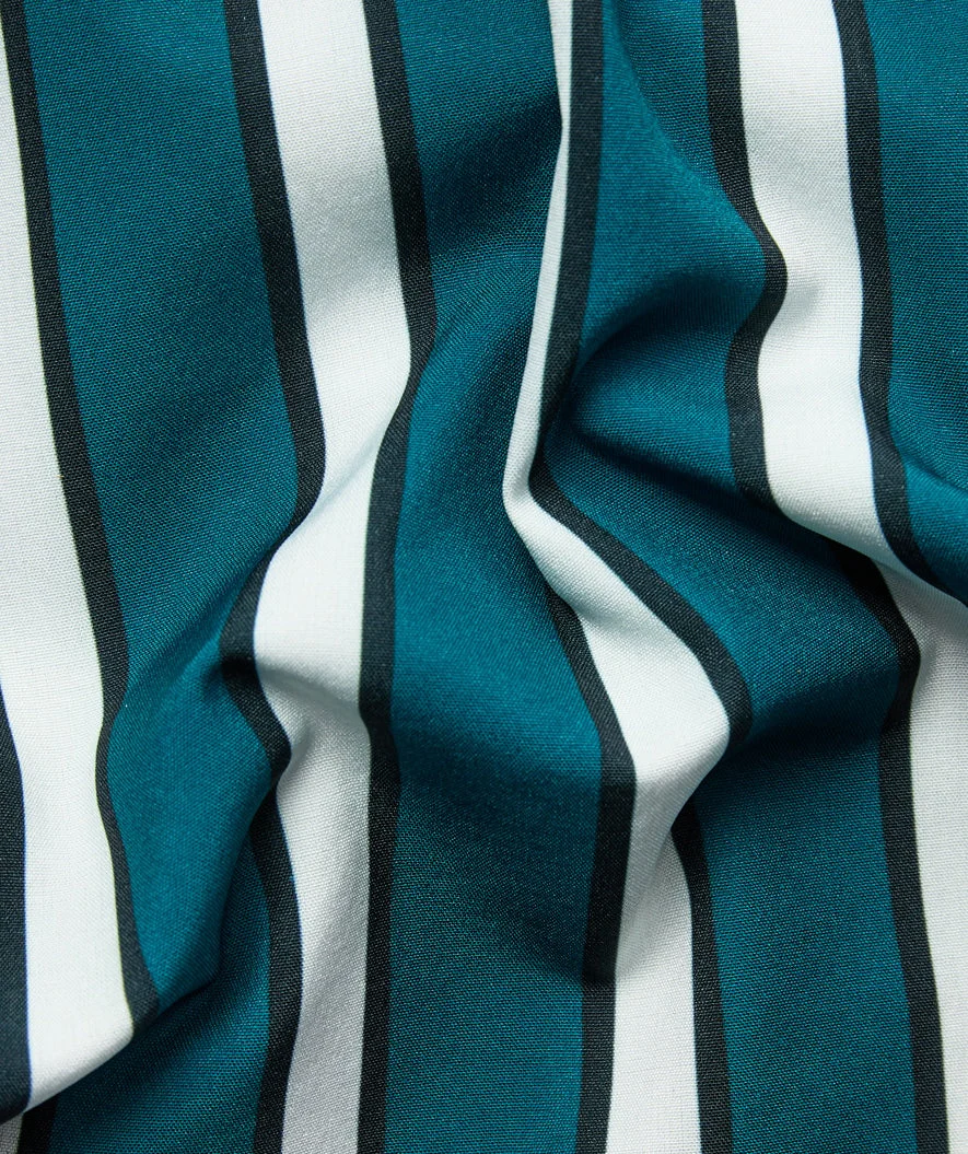 Watery swim shorts for men - Kelvin Eco - Green/white - Image 18