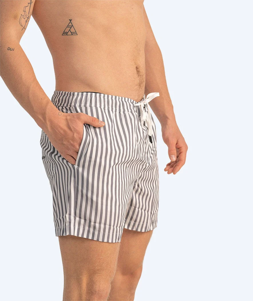 Watery swim shorts for men - Lagoon Eco - White/Grey - Image 3
