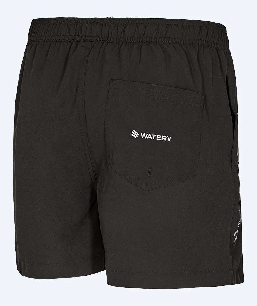 Watery swim shorts for men - Signature Eco - Black - Image 5