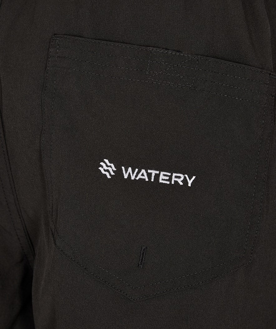 Watery swim shorts for men - Signature Eco - Black - Image 6