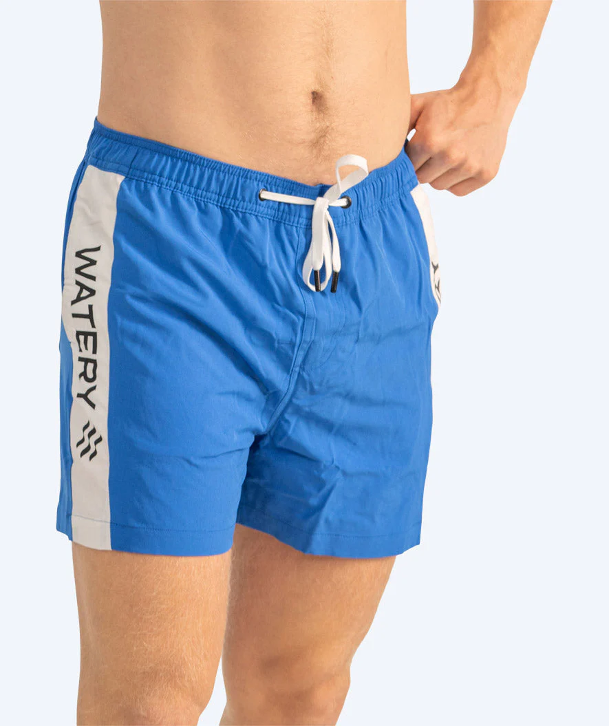 Watery swim shorts for men - Signature Eco - Blue - Image 11