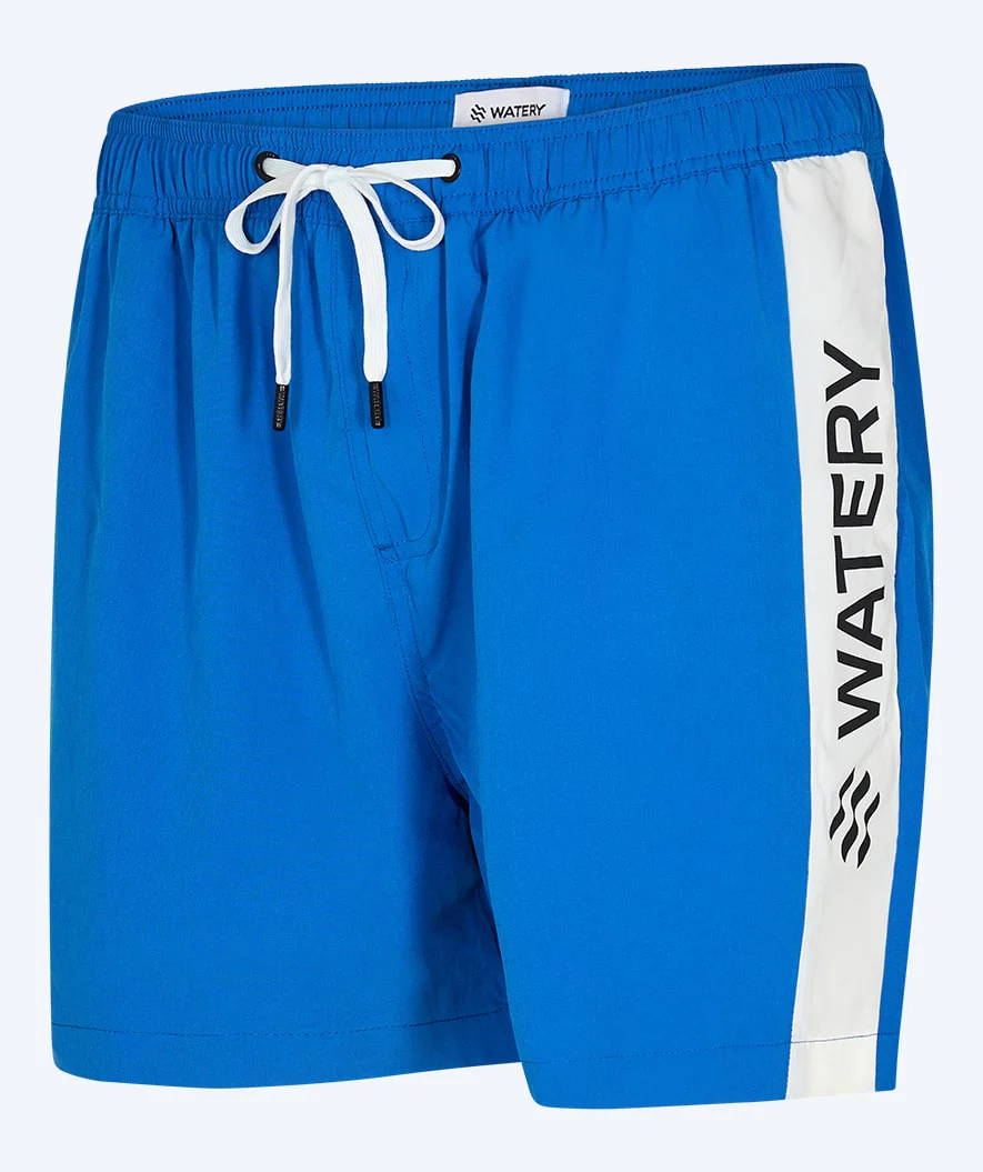 Watery swim shorts for men - Signature Eco - Blue - Image 6