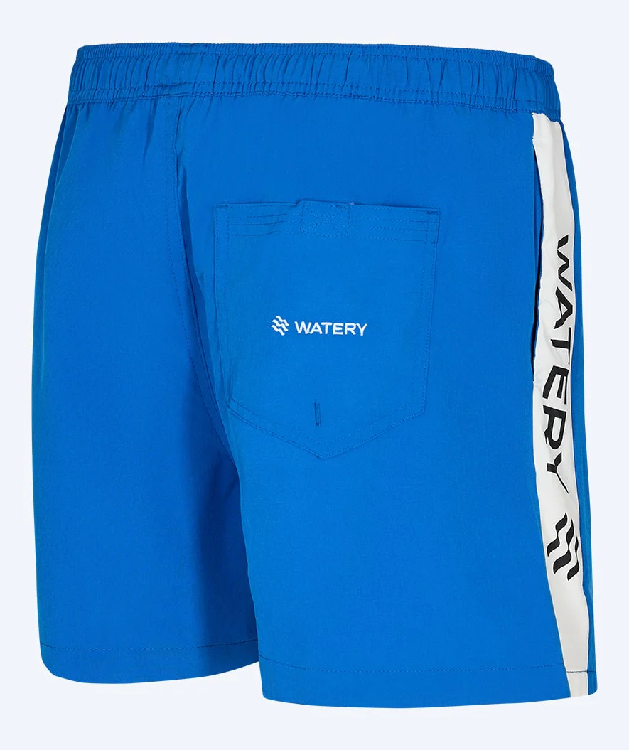 Watery swim shorts for men - Signature Eco - Blue - Image 7