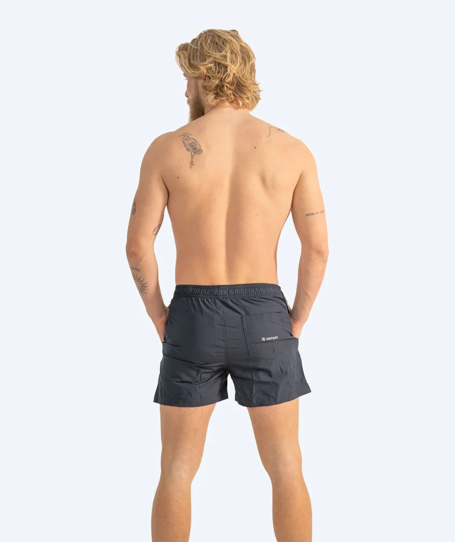 Watery swim shorts for men - Signature Eco - Dark blue - Image 5