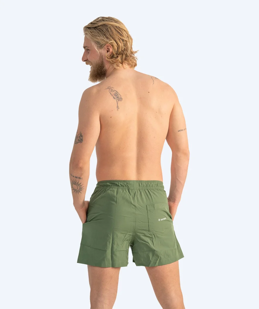 Watery swim shorts for men - Signature Eco - Dust Green - Image 5