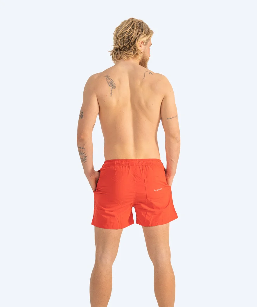 Watery swim shorts for men - Signature Eco - Red - Image 12
